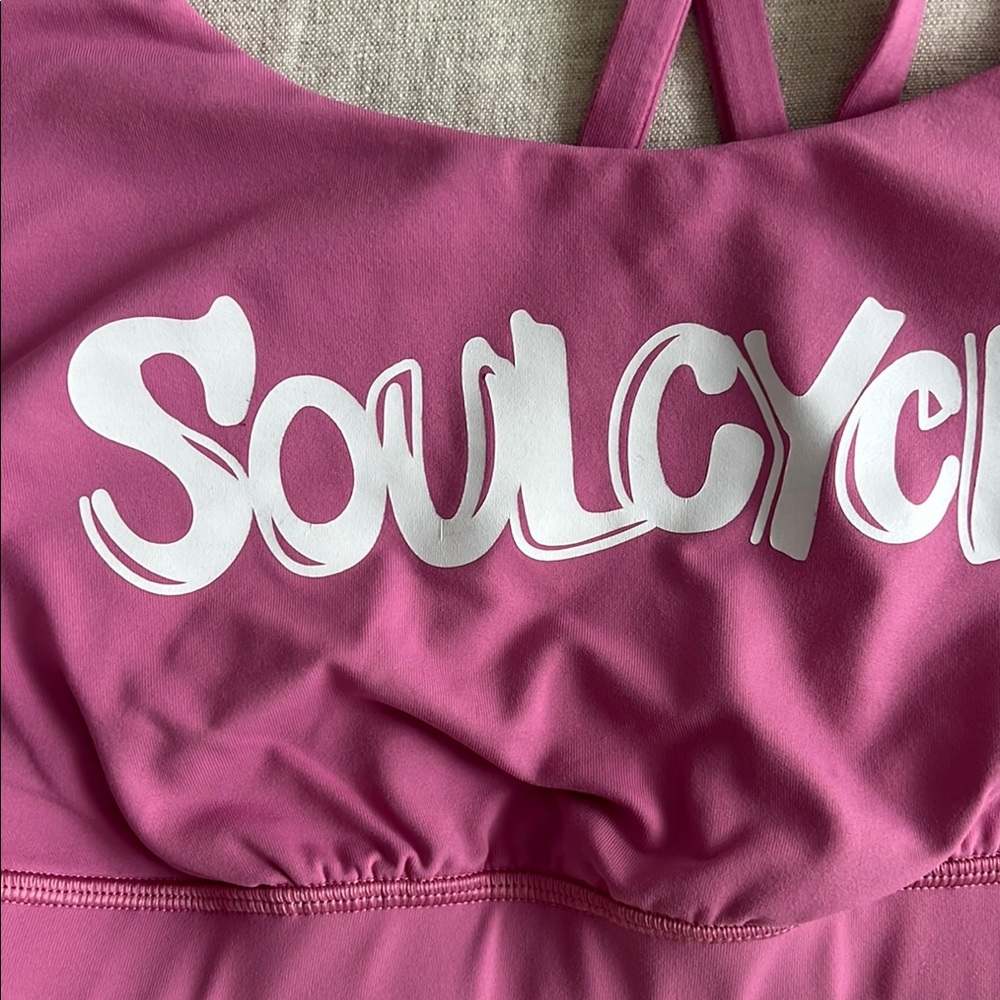 Lululemon Pink Racerback Sports Bra - Picture 4 of 5